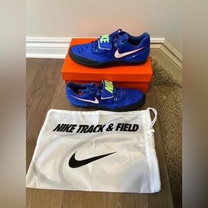 Nike Zoom Rotational 6 Racer Blue Track Throwing Shoes 685131-400 Men’s Size